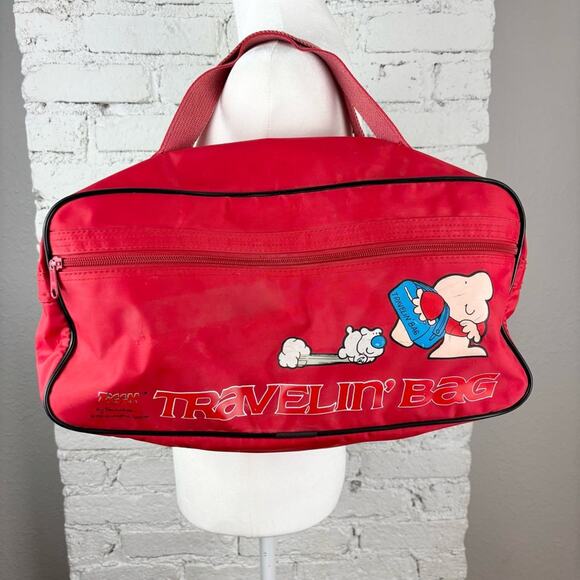 Vintage 80’s Ziggy Travelin’ Bag - Picture 1 of 9